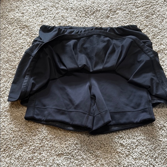 Women's Black Athletic Shorts - Picture 4 of 4